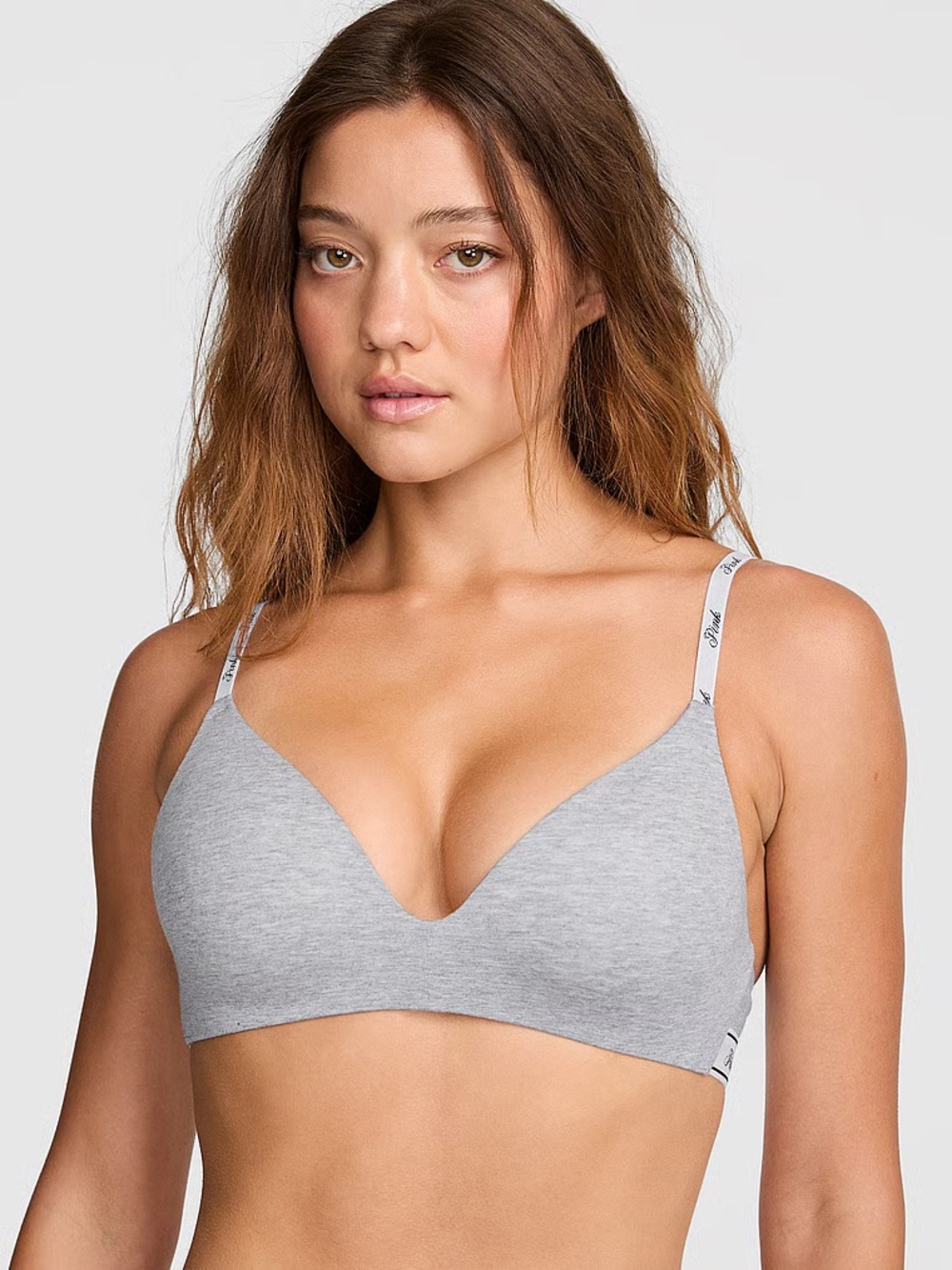 Victoria’s Secret Pink Light Grey Wireless Bra